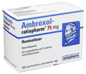 Ratiopharm Ambroxol ratiopharm 75 mg Hustenlöser 50 St