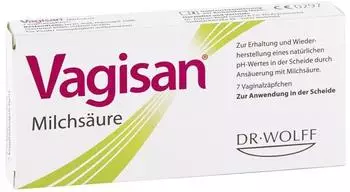Vagisan Milchsaeure Vaginalzäpfchen (7 Stk.)