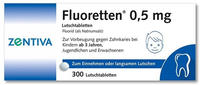 Zentiva Pharma GmbH FLUORETTEN 0,5 mg Tabletten 300 St