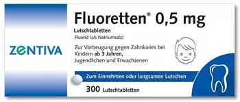 Fluoretten 0,5 mg Tabletten (300 Stk.)