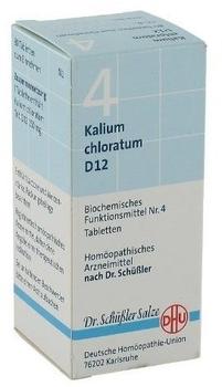 Dr. Schüßler Salze Kalium Chloratum D12 Tabletten (80 Stk.)