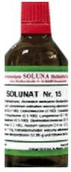 Soluna Heilmittel GmbH Solunat Nr.15 Tropfen (50 ml)