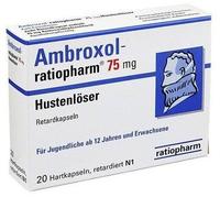 Ambroxol-ratiopharm 75 mg Hustenl&ouml;ser Retardkapseln 20 St