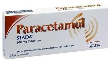 Paracetamol 500 mg Tabletten (10 Stk.)