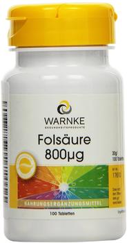 Audiofox Folsäure 800 µg Tabletten (100 Stk.)