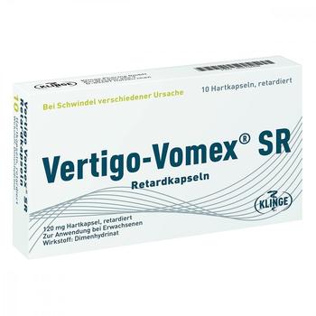 Klinge Pharma VERTIGO VOMEX SR Retardkapseln 10 St.