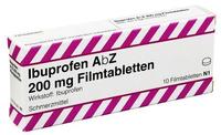 Ibuprofen AbZ 200 mg Filmtabletten 10 St