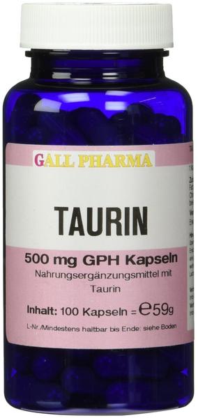 Hecht Pharma L- Taurin 500 mg Kapseln (100 Stk.)