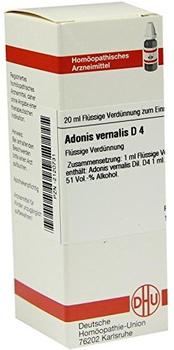 DHU Adonis Vernalis D 4 Dilution (20 ml)