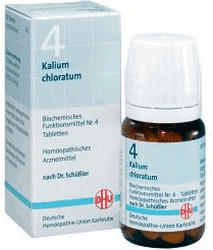 Dr. Schüßler Salze Kaliumchlorid D3 Tabletten (200 Stk.)