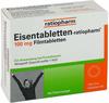 PZN-DE 06958543, Eisentabletten-ratiopharm 100 mg Filmtabletten 100 St
