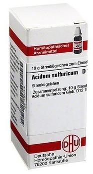 DHU Acidum Sulfuricum D 12 Globuli (10 g)