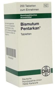 DHU Bismutum Pentarkan Tabletten Nr. 16 (200 Stk.)