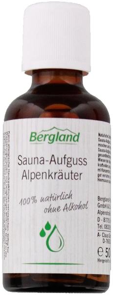Bergland Sauna Aufguss Konzentrat Alpenkräuter (50 ml)