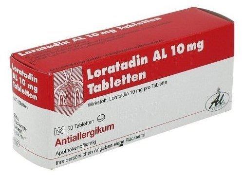 Loratadin Al 10 mg Tabletten (50 Stk.)