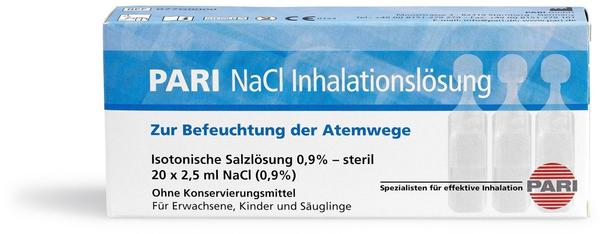 Pari NaCl Inhalationslösung Ampullen (20x2,5ml) Test ❤️ Testbericht.de Mai  2022