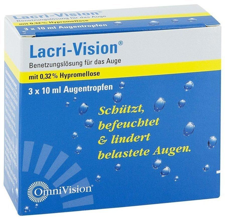 Omnivision Lacri Vision Augentropfen (3 x 10 ml) Test TOP Angebote ab 6,62  € (Juli 2023)