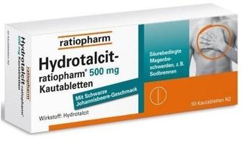 ratiopharm Hydrotalcit 500 Kautabletten (50 Stk.)