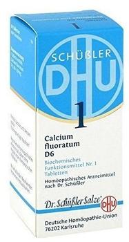 DHU Biochemie Calcium Fluoratum D6 Tabletten (80 Stk.)