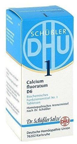DHU Biochemie Calcium Fluoratum D6 Tabletten (80 Stk.)