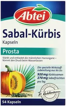 Sabal Kürbis Kapseln (54 Stk.)