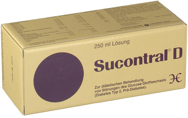Harras Sucontral D Diabetiker Lösung (250 ml)