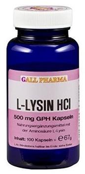 Hecht Pharma L-Lysin Kapseln 500mg (100 Stück)
