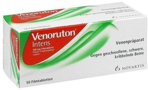 Venoruton Intens Filmtabletten (50 Stk.) Erfahrungen 4.3/5 Sternen