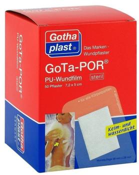 Gothaplast Gota-Por PU Wundfilm 7,2 x 5 cm Steril Verband (50 Stk.)