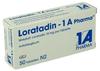 PZN-DE 01879112, Loratadin - 1 A Pharma 10 mg Tabletten, 50 St, Grundpreis: &euro;