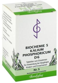 Bombastus Biochemie 5 Kalium Phosphoricum D 6 Tabletten (500 Stk.)