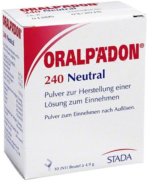 Oralpaedon 240 Pulver Neutral Beutel (10 Stk.)