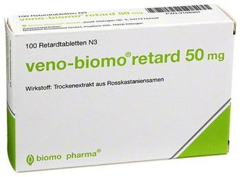 Biomin Pharma Veno Biomo retard 50mg Tabletten 100 St