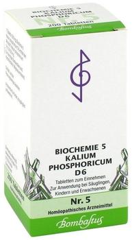 Bombastus Biochemie 5 Kalium Phosphoricum D 6 Tabletten (200 Stk.)
