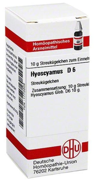 DHU Hyoscyamus D 6 Globuli (10 g)
