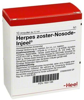 Heel Herpes Zoster Nosoden Injeele (10 Stk.)