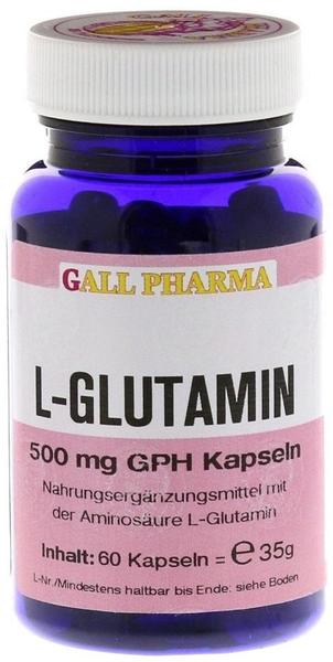 Hecht Pharma L Glutamin 500 mg Kapseln (60 Stk.)