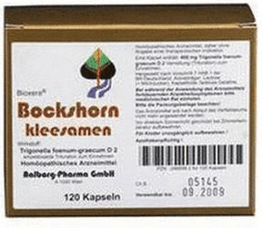 Aalborg Pharma BOCKSHORNKLEE Samen Kapseln (120 Stck.)