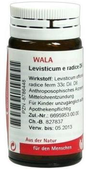 Wala-Heilmittel Levisticum E Radice D 6 Globuli (26 g)