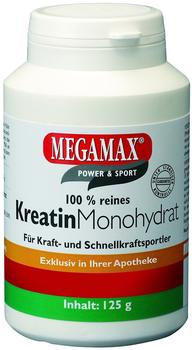 Megamax Kreatin Monohydrat 100% Megamax Pulver (125 g)