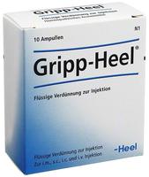 PZN-DE 00433265, Gripp-Heel Ampullen 10 St, Grundpreis: &euro; 1,95 / St&uuml;ck