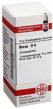 DHU Borax D 6 Globuli (10 g)