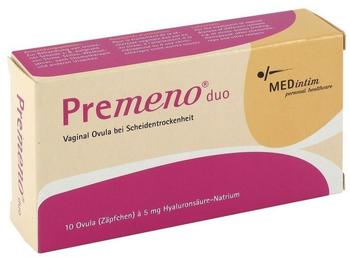 Premeno Duo Vaginalovula (10 Stk.)
