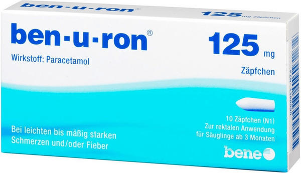 Benuron 125 mg für Säuglinge (10 Stk.)