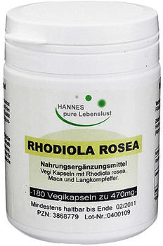 G&M Naturwaren Rhodiola Rosea 3% Vegi Kapseln (180 Stk.)