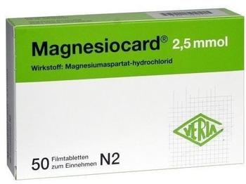 Magnesiocard 2,5 mmol Filmtabletten (50 Stk.)