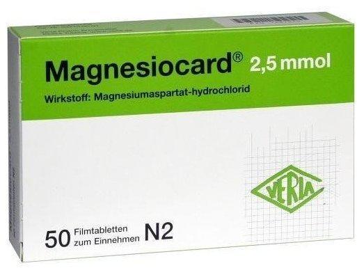 Magnesiocard 2,5 mmol Filmtabletten (50 Stk.)