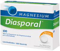 PZN-DE 07274344, Magnesium Diasporal 100 Lutschtabletten St, Grundpreis: &euro;...
