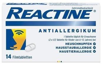 Johnson & Johnson GmbH (OTC) REACTINE Filmtabletten 14 St