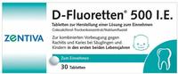 Zentiva Pharma GmbH D FLUORETTEN 500 Tabletten 30 St